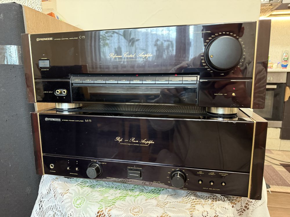 Pioneer M73 C73 Стъпало и перд усилвател