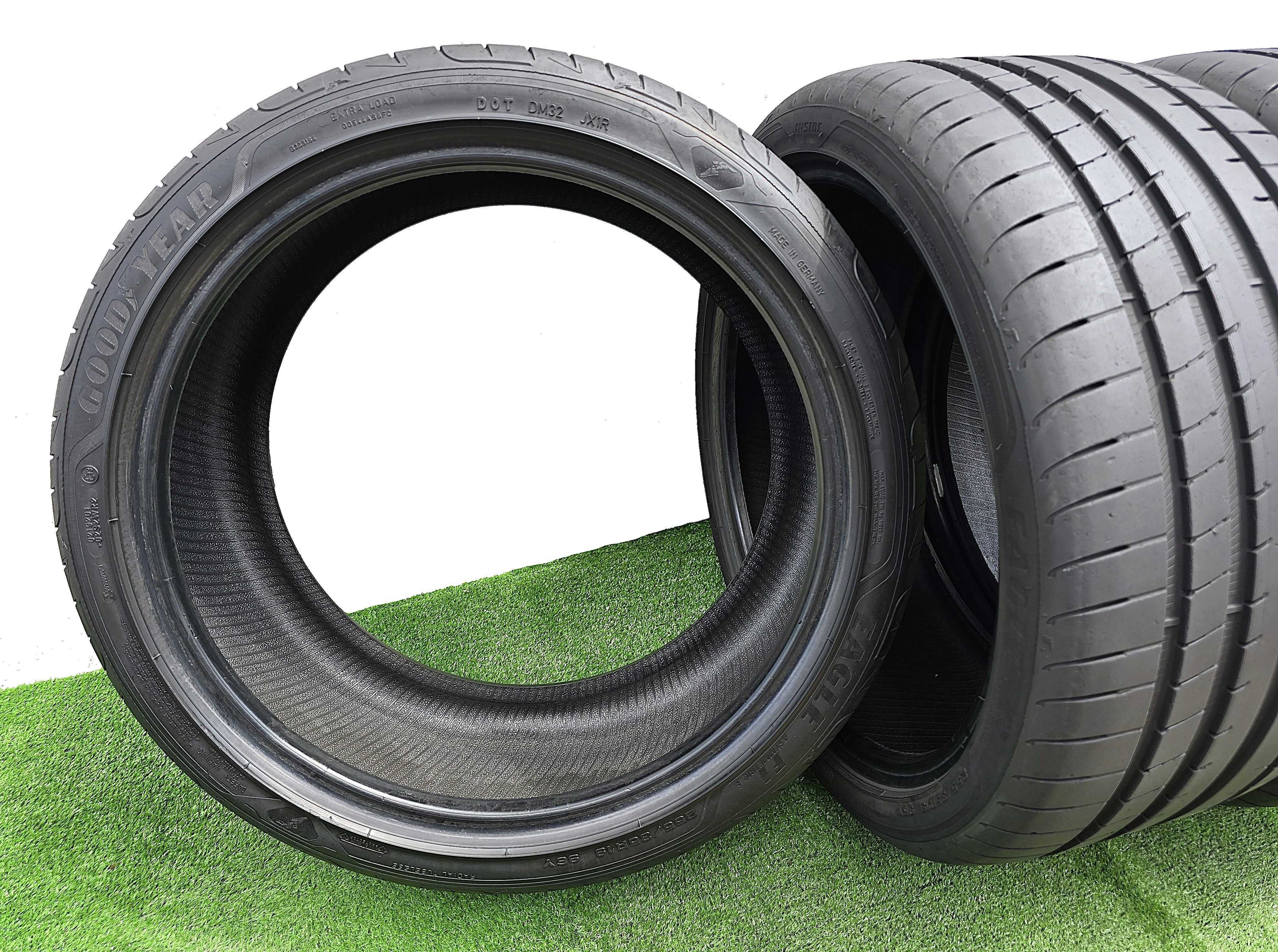 4бр. 255/35/19 GOODYEAR Eagle F1 asimetric 3- летни
