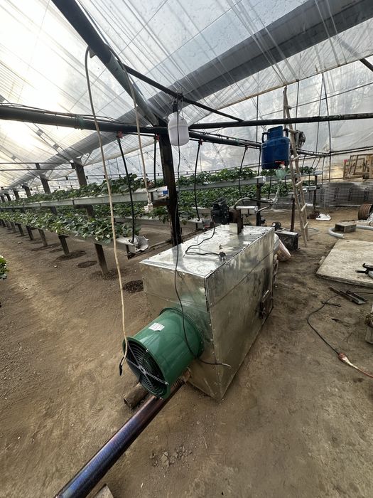 Issiqxona uchun atrabon pech