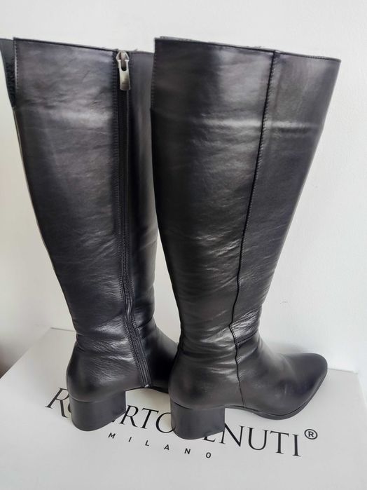 Ботуши Roberto Venuti Естествена кожа Нови 36 номер