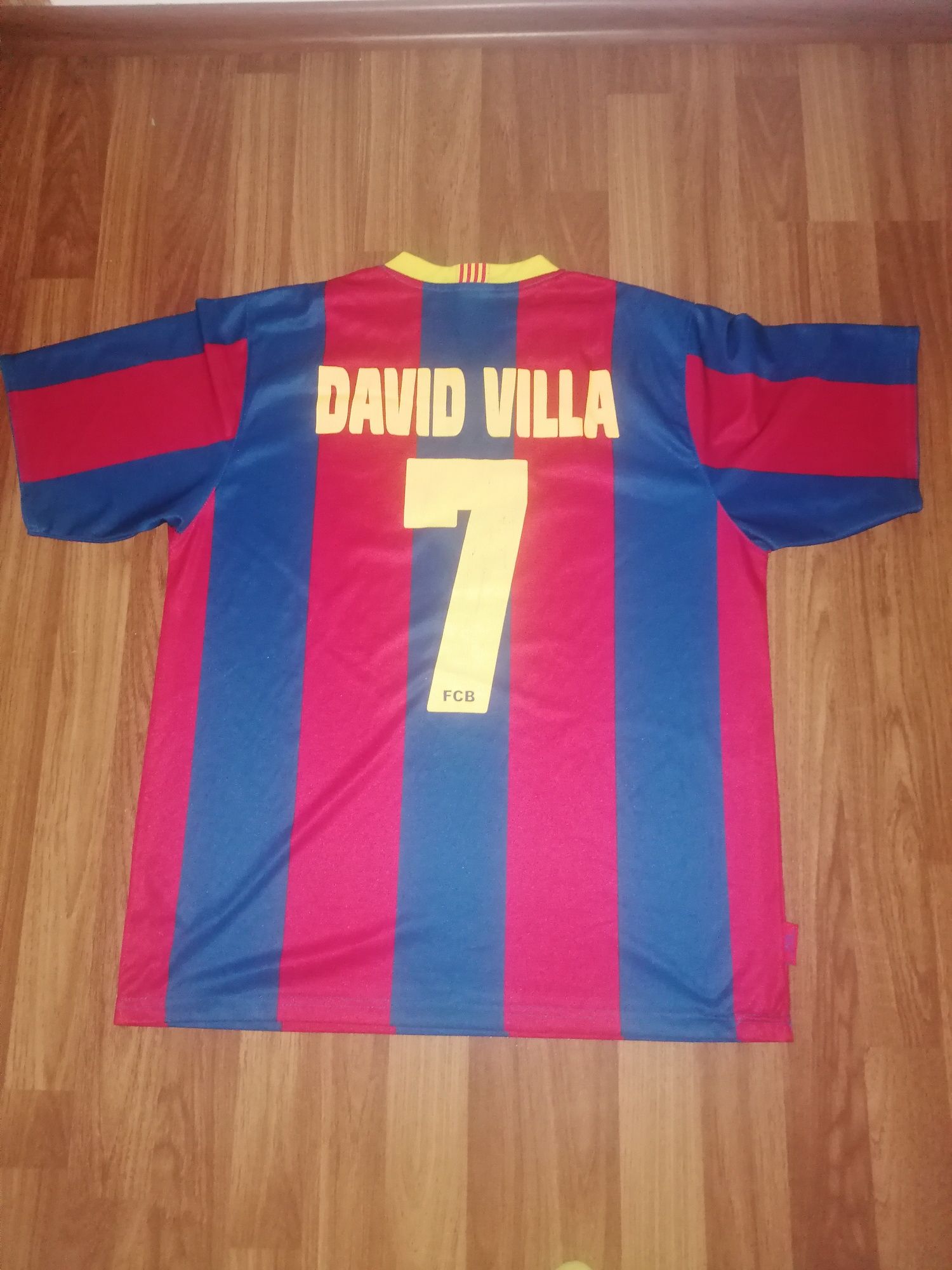 Tricou nr. 7 David Villa