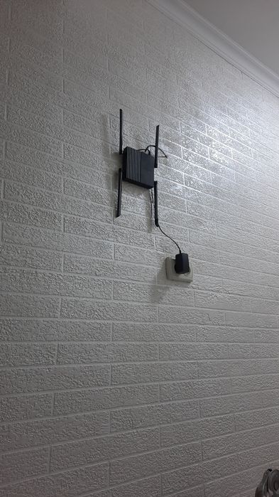 Kamera qoyamiz Wifi usilit qilamiz lokal set