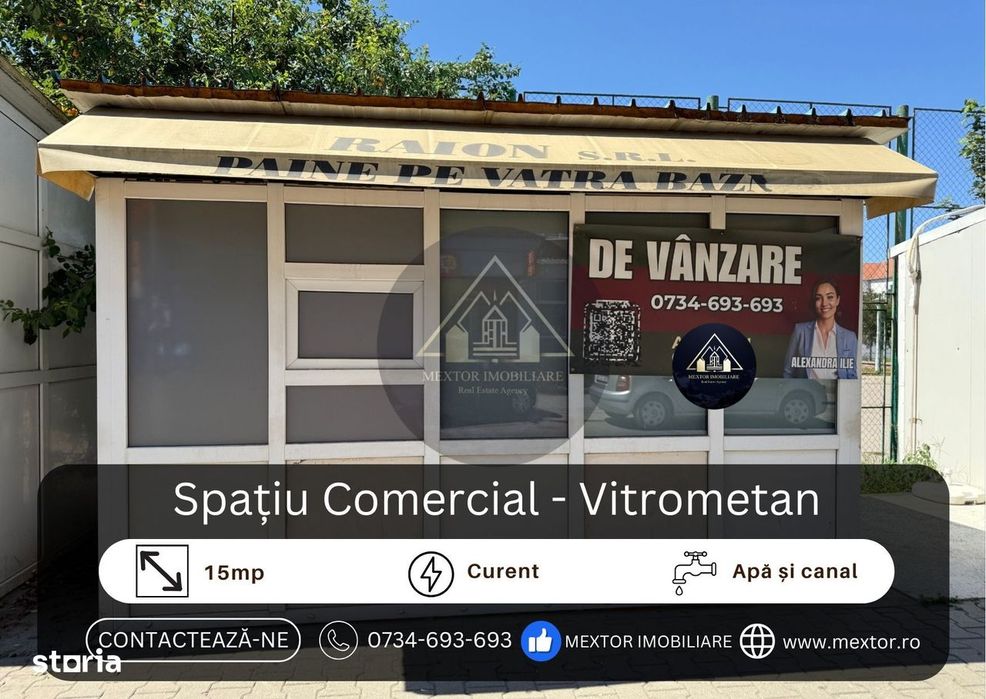 Spațiu comercial - containter - de vanzare