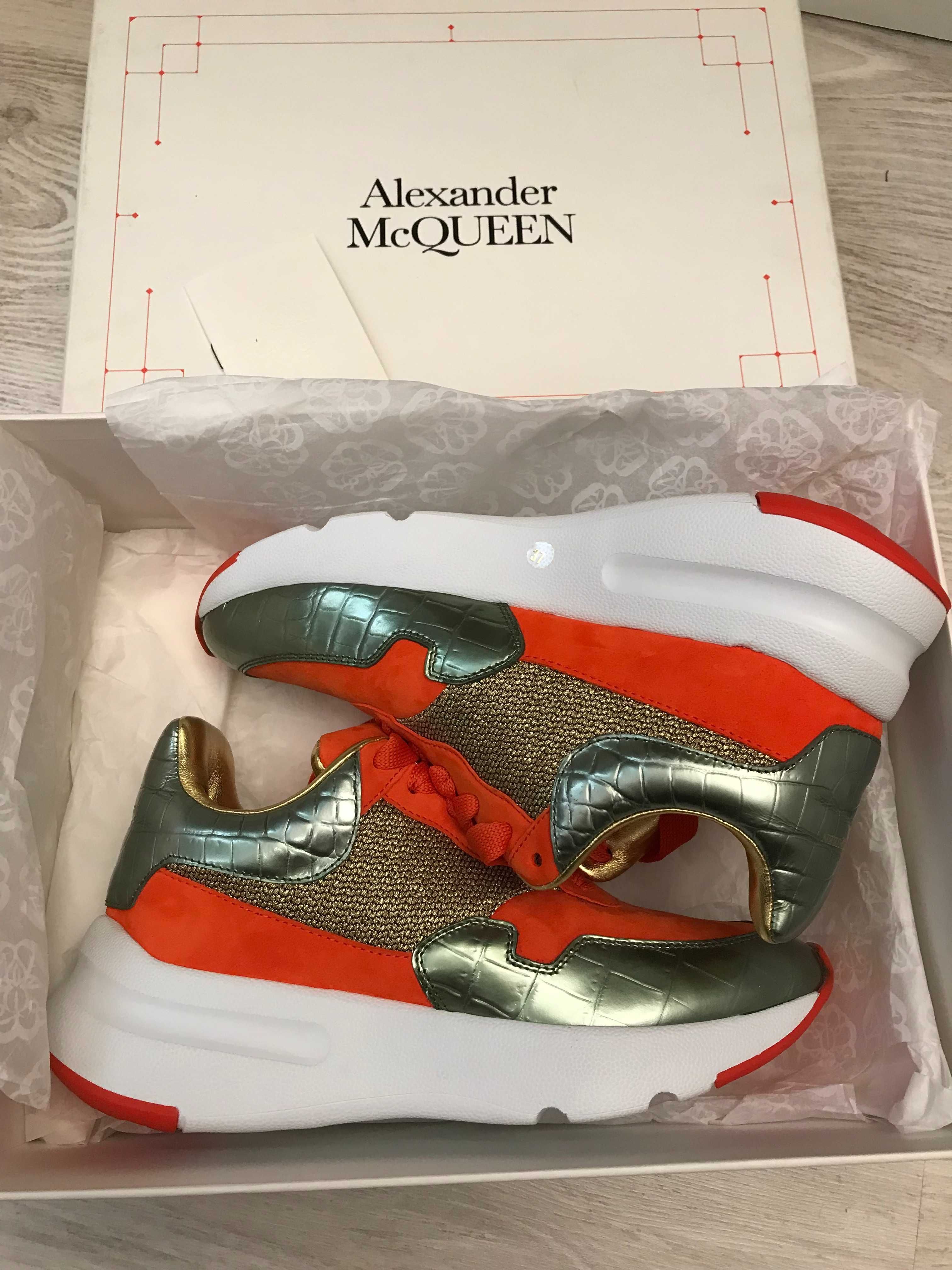 Alexander McQueen 37, new color, originali, full box