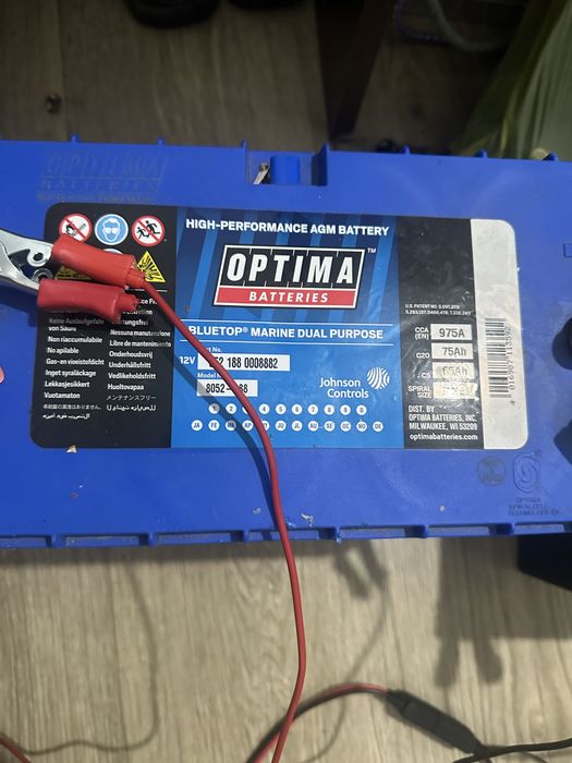 Акумулатор OPTIMA 75AH BT DC 5,5