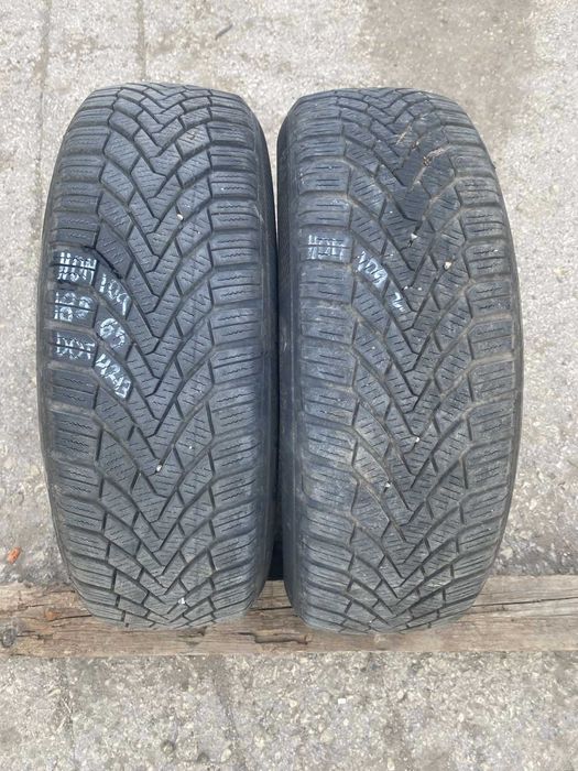 2 броя Зимни Гуми Continental 185/65 R15 DOT 4213 ном 109