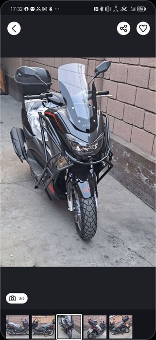 Бензинли н Макс скутер