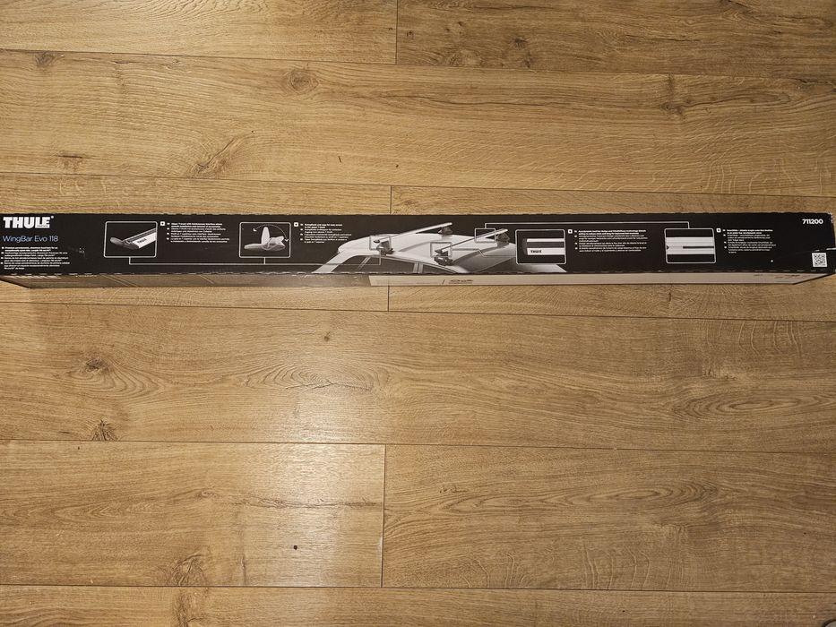 Set bare transversale din aluminiu THULE WingBar EVO 118 711200