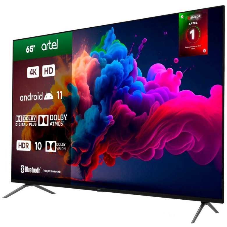 Продаётся новый Телевизор 65" Artel A65LU8500