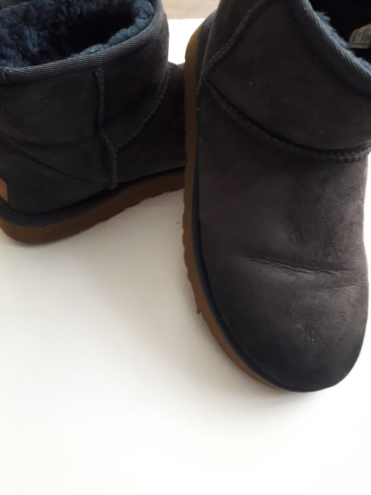 Cizme UGG Classic mini II navy blue marimea 39 originale