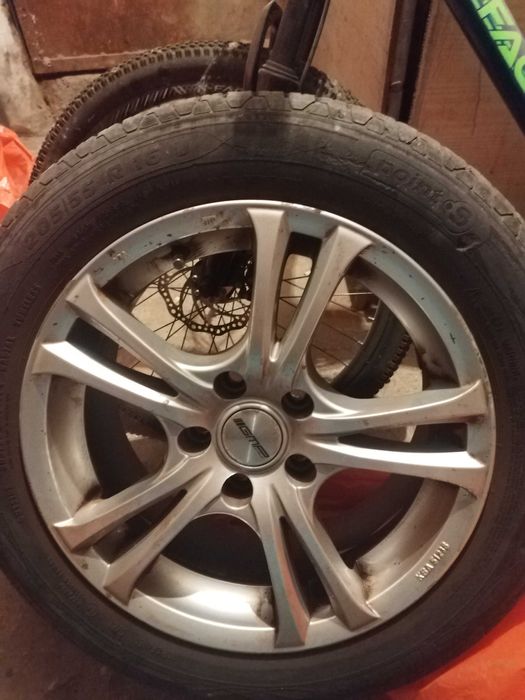 Set roți de vară Golf 5 - jante + anvelope