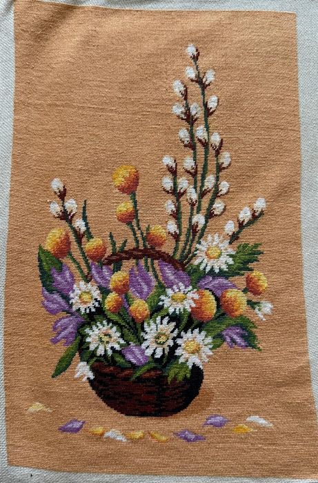 Vând goblen lucrat manual