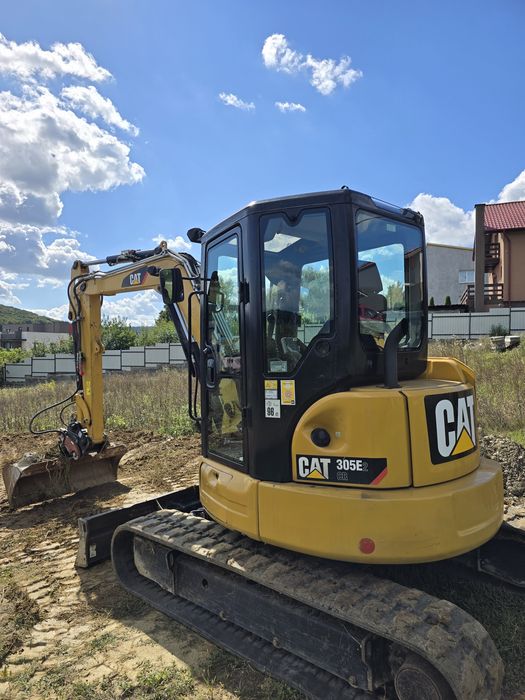 Miniexcavator Caterpillar 305 E CR 5 t YANMAR KUBOTA VOLVO