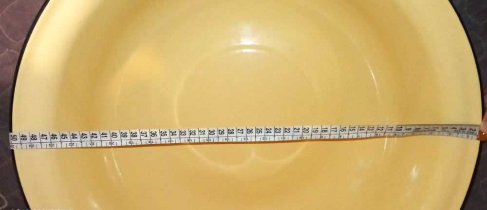 Эмалирован. чашка 50 см диаметр