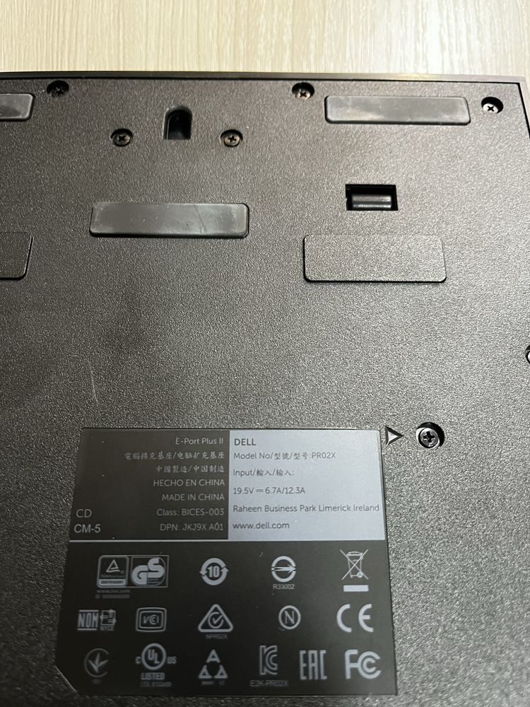 Док-станция Dell (model № PRO2X)