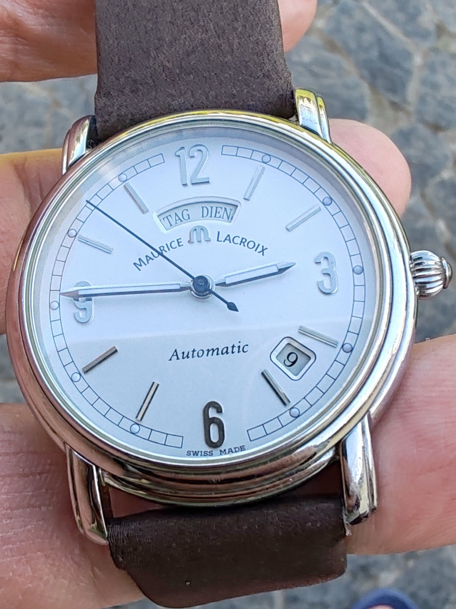 Ceas Maurice Lacroix Pontos Automatic Day-Date 38 mm