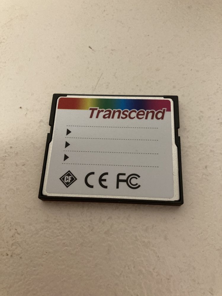 Transcend 4gb . Compact flash 4gb . Card compactflash 4gb