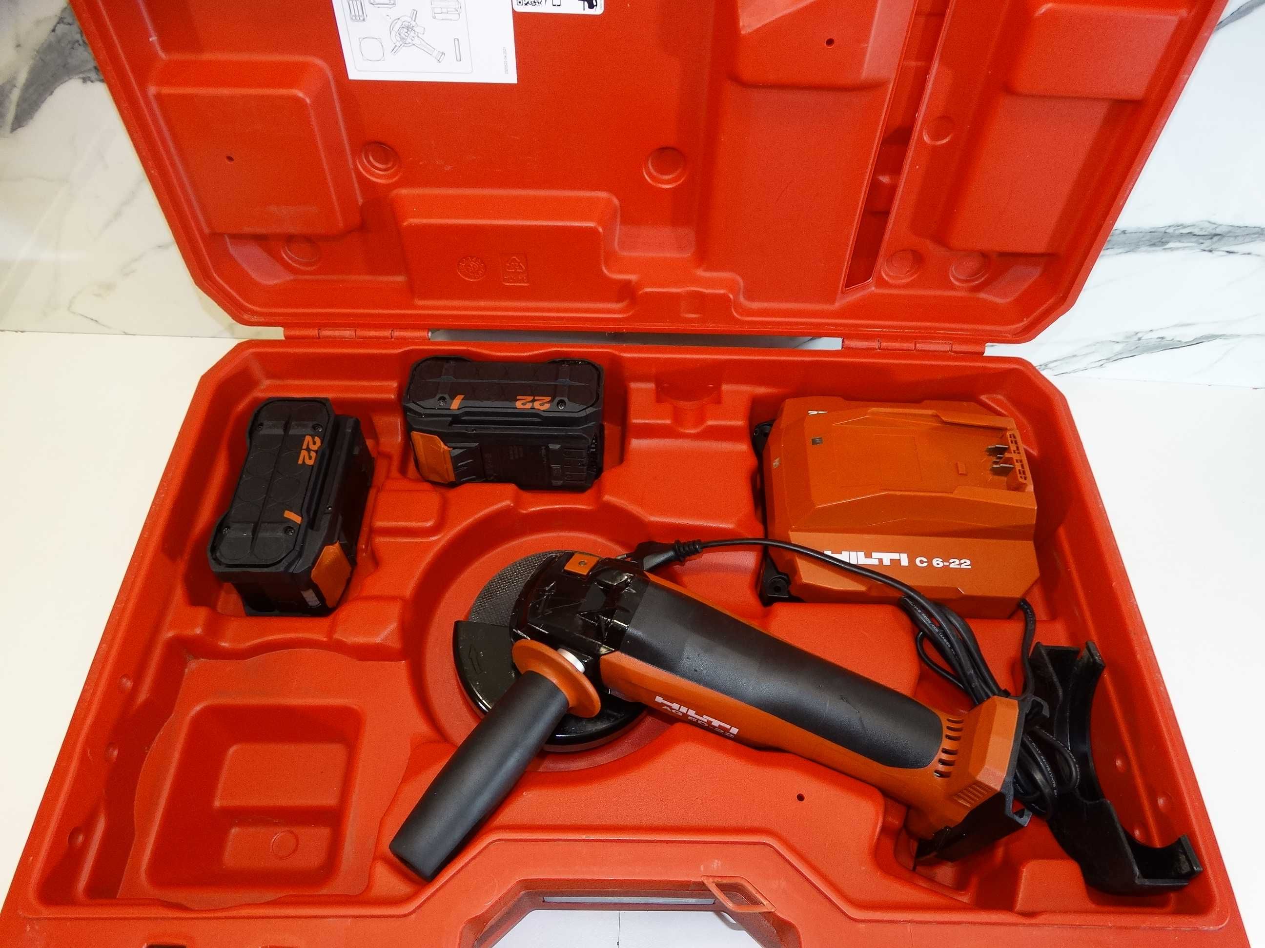 Hilti AG 5D - 22 / Nuron - Акумулаторен ъглошлайф
