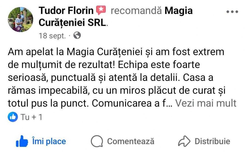 Firmă curățenie București & Ilfov.