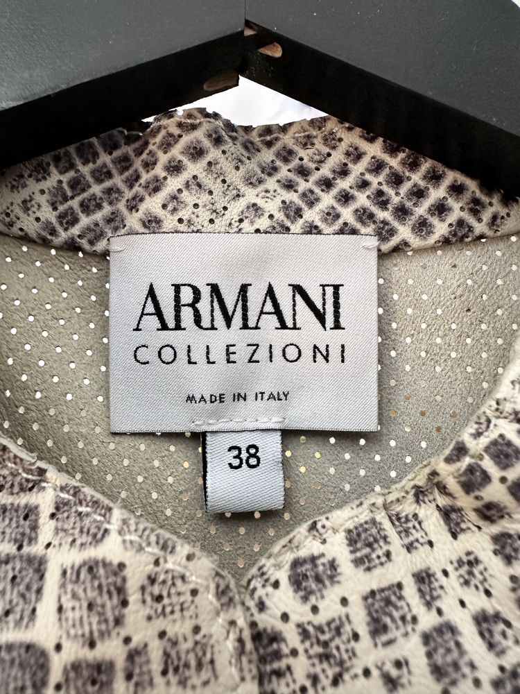Кожен елек Armani ОРИГИНАЛ, нов.