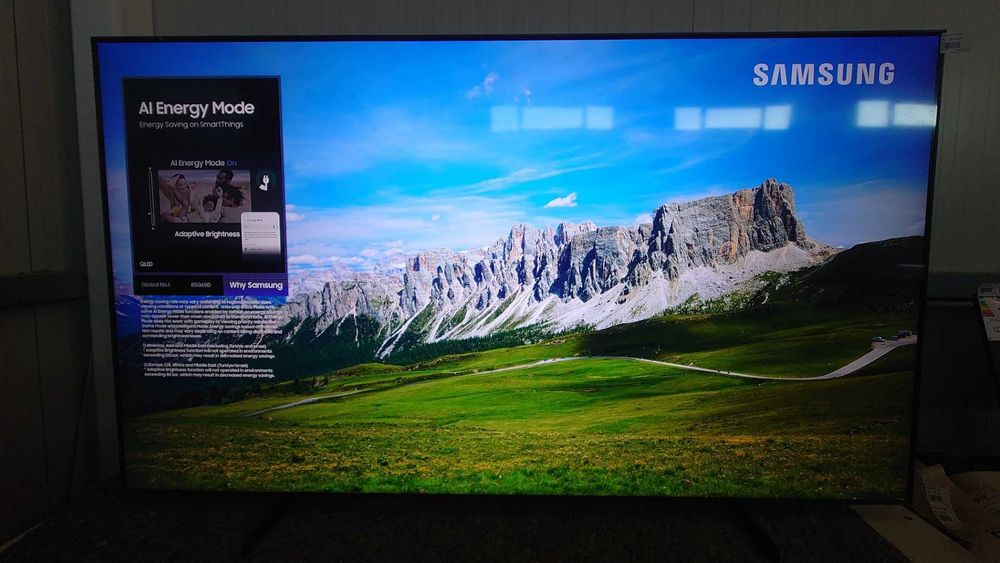 Televizor SAMSUNG QLED 85Q60D, 214 cm, Smart, 4K Ultra HD, Clasa E