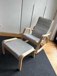 Scaun - balansoar si taburet Ikea
