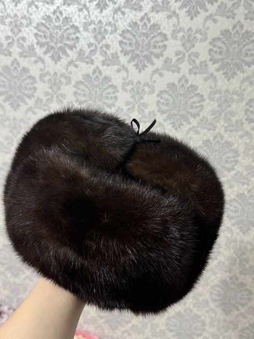 Продам мужскую шапку норковую