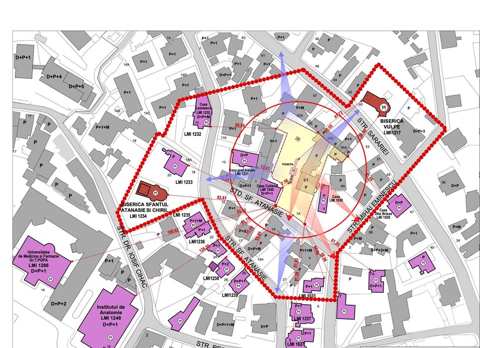 Teren ultracentral  IAȘI - Zona UMF (2.300 mp)