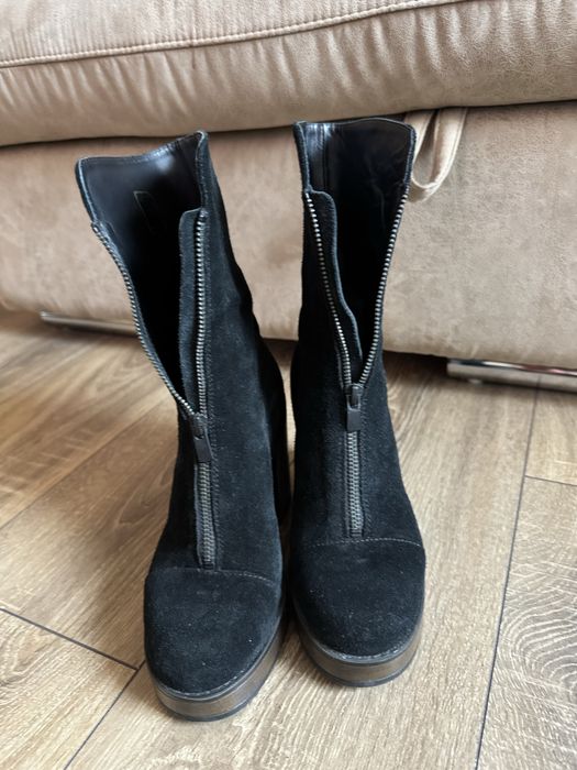 Botine din piele Musette