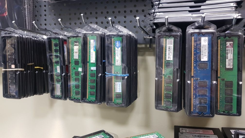 Модули памяти/ОЗУ 2GB-4GB-8GB/DDR2/DDR3/DDR4