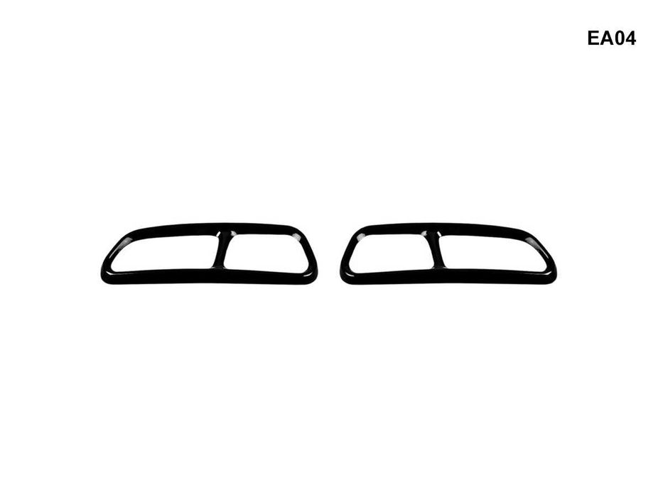 Autocolante Double Tips Ornament Tobe Evacuare pentru AUDI A6 C7