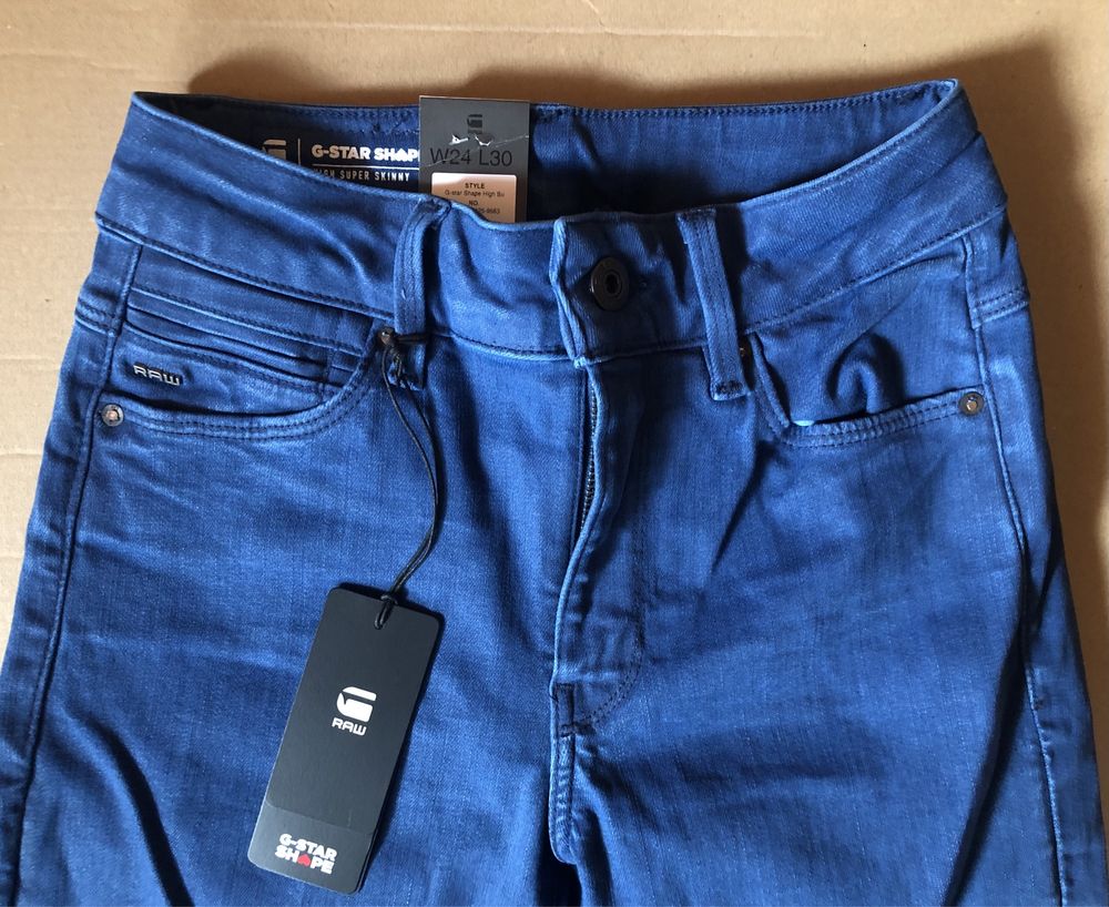 G-Star RAW Shape High Waist Super Skinny ОРИГИНАЛНИ дамски дънки -24