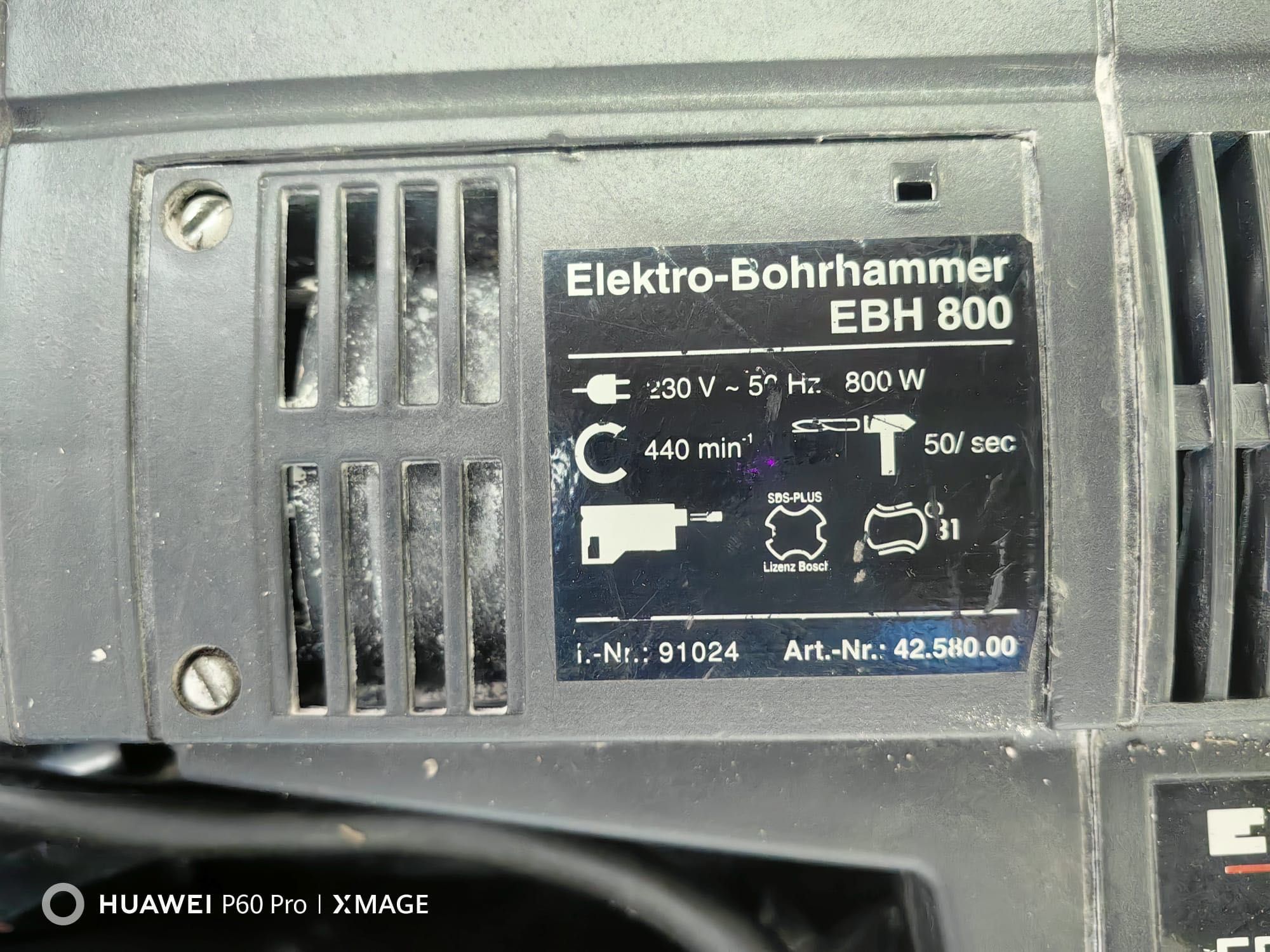 Einhell EBH 800 къртач, перфоратор