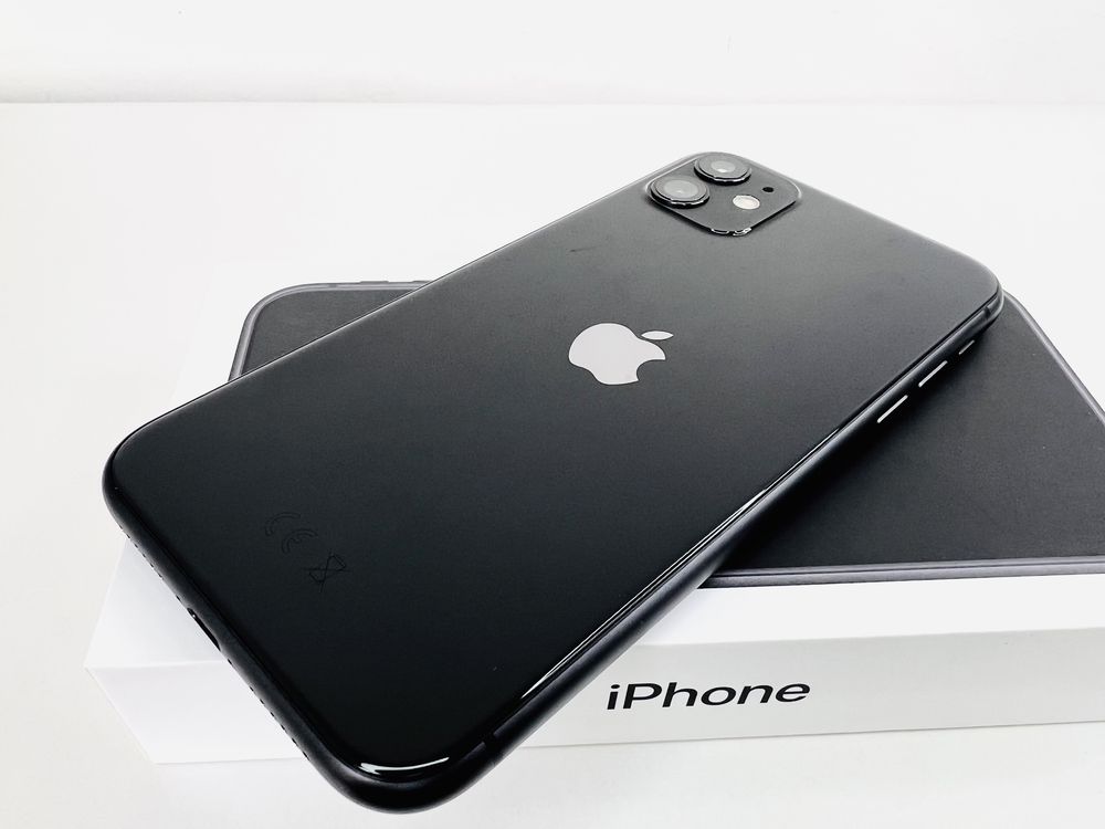 Apple iPhone 11 128GB Black Отличен! Гаранция!