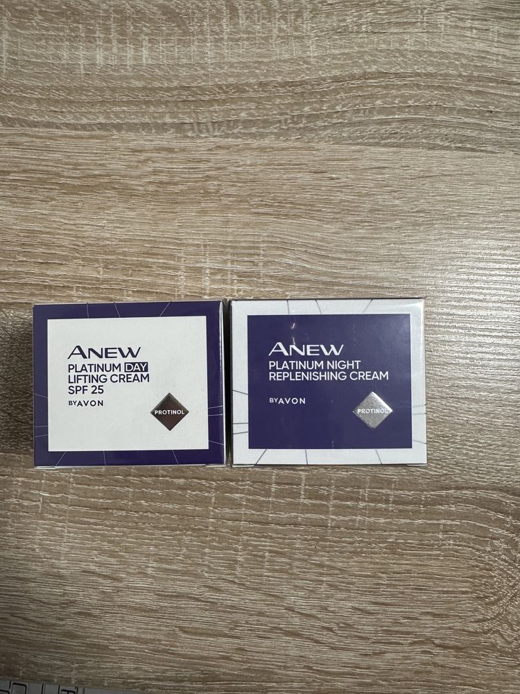 Set crema de zi si crema de noapte Avon Anew