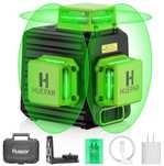 Nivela laser Huepar B03CG cu auto-nivelare 3D, 12 linii