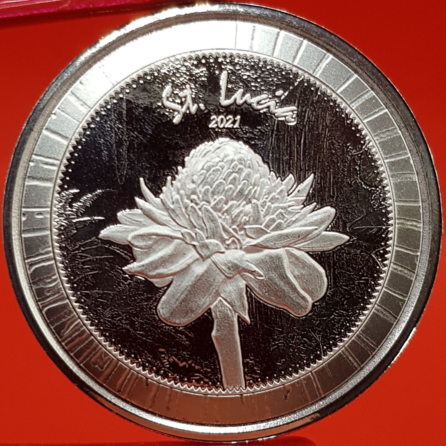SUA Scottsdale Mint EC8 2021 monede lingou argint 999