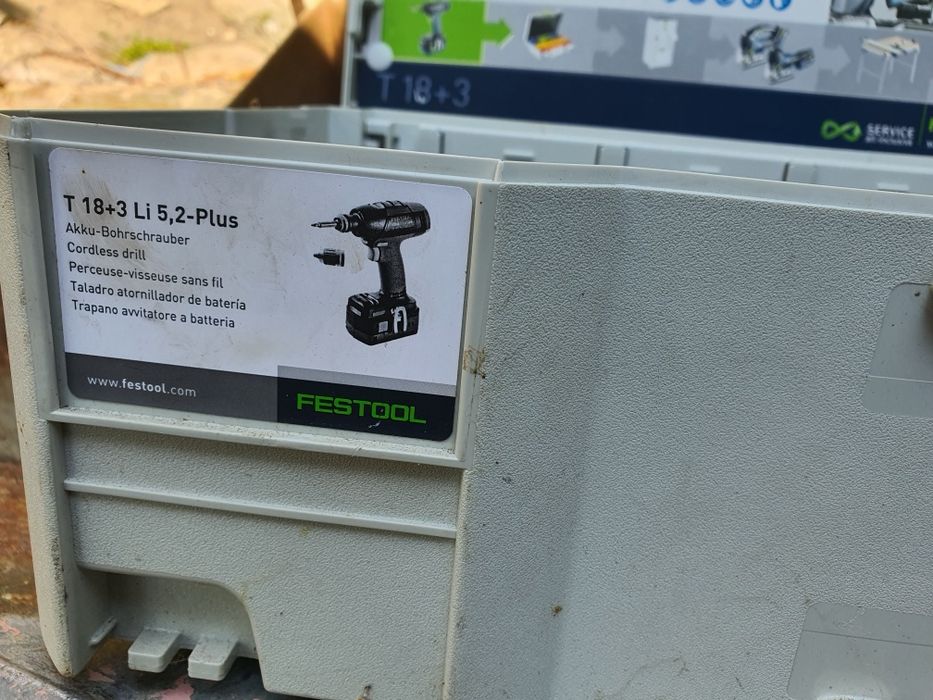 Festool T 18+3 Li valiza