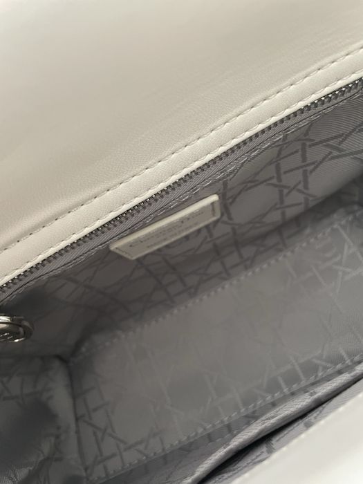 Geanta Dior Piele Naturala Alb