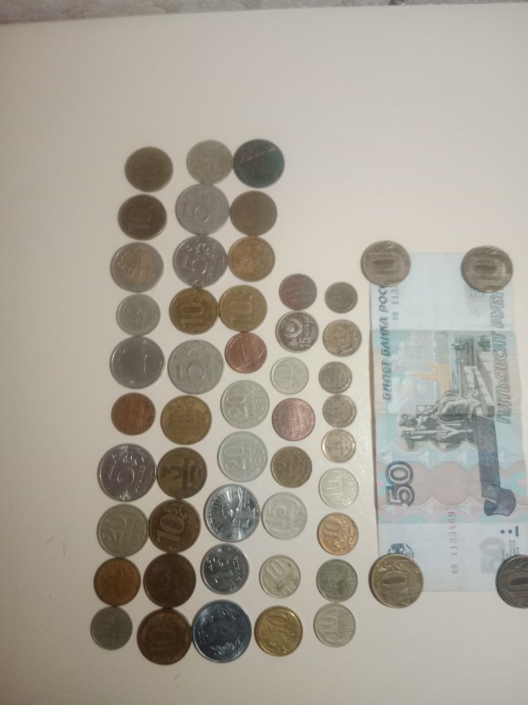 Монеты с разных стран