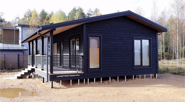 Vand case moderne pe structura metalica si panouri sandwich