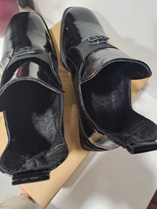 Carlo Fabiani естествена лачена кожа, нови, н-р40