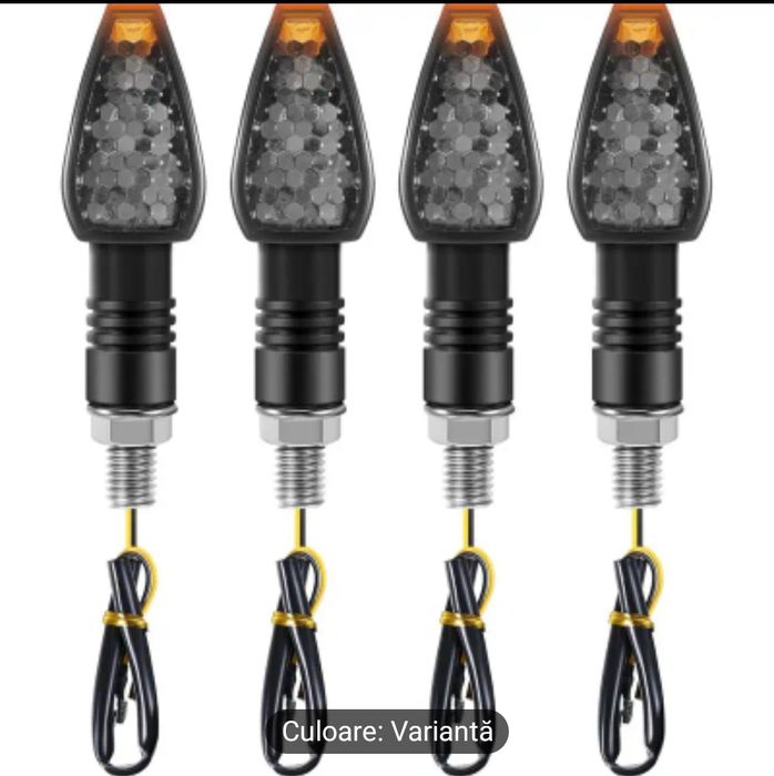 Set 4 semnalizări led moto scuter atv
