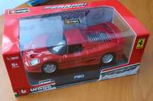 Macheta Burago Ferrari F50 1:32 la cutie