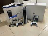 Vând Consola Sony PS5, C Chassis, 825GB. Full BOX cu 2 controlere