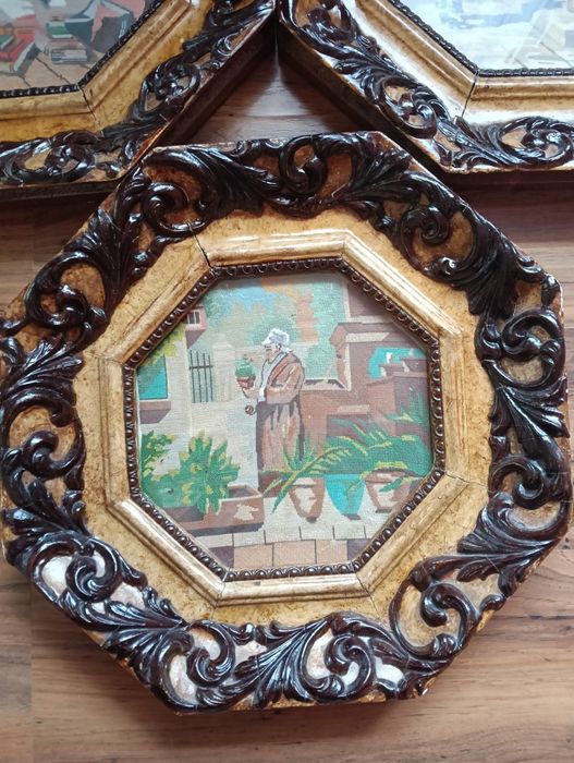 Tablouri, goblenuri forma hexagonala