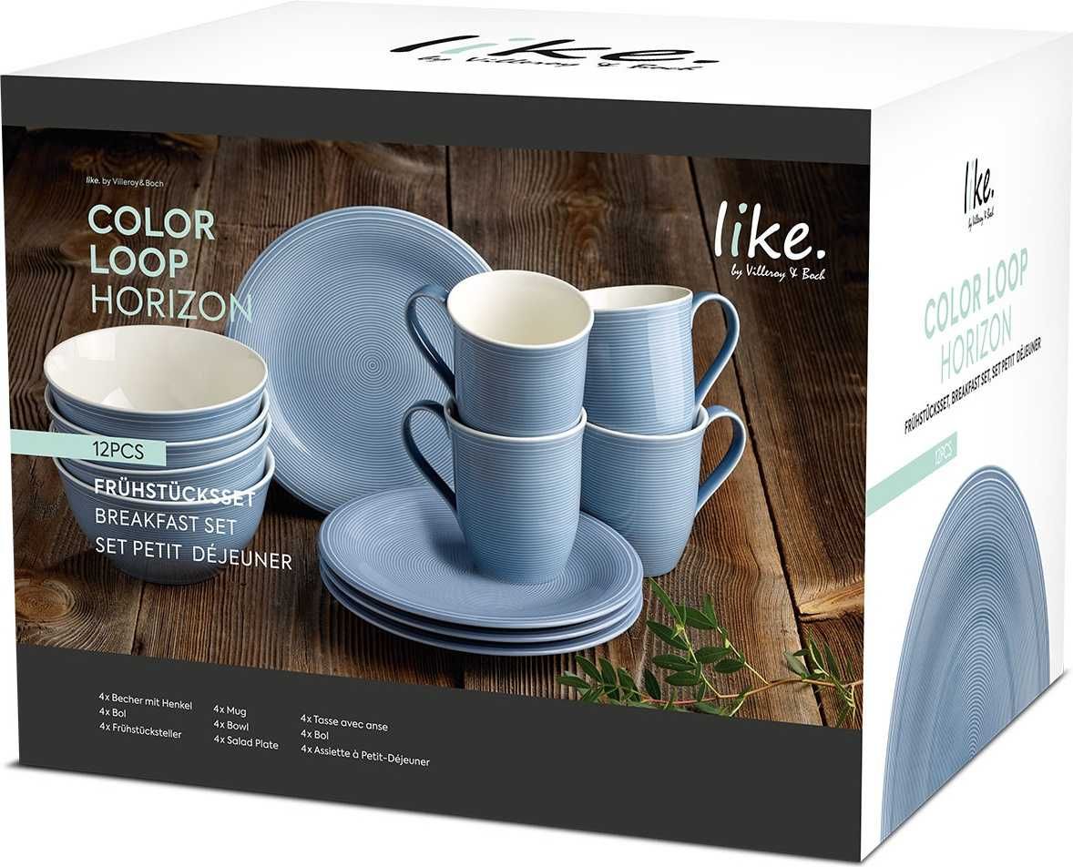 Сервиз чайно-столовый Color Loop от Villeroy&Boch  12 предметов