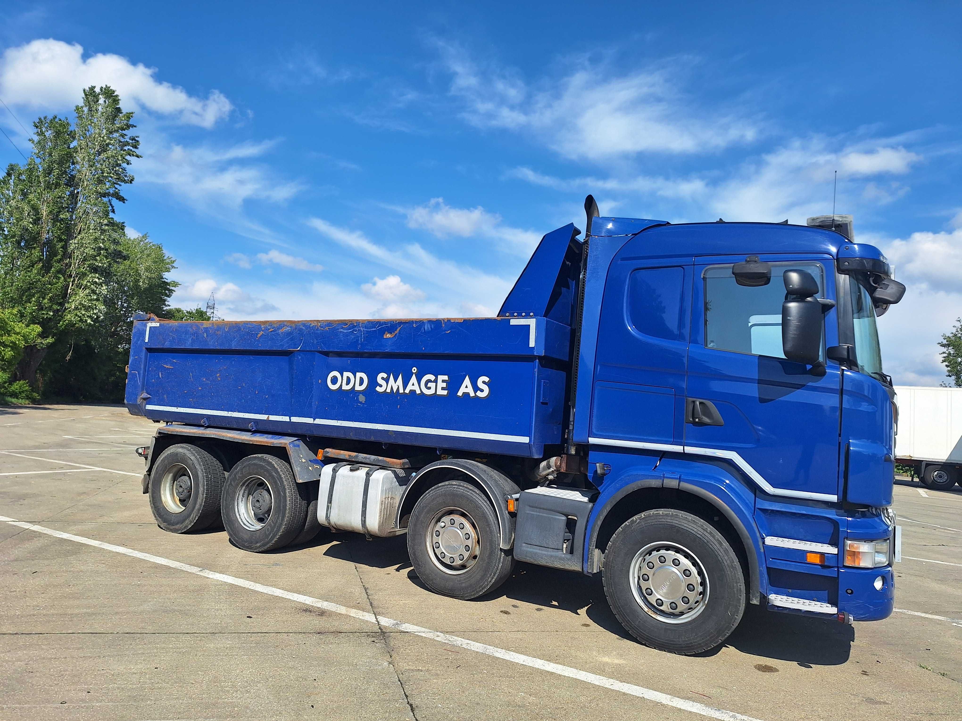 Autobasculanta Scania 8x4 R480