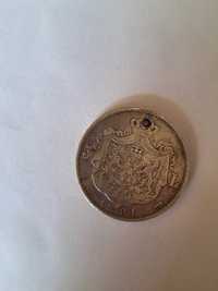 Румънска сребърна монета 1881