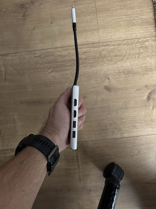 Adaptor / docking Dual USB-C Satechi 2 HDMI Macbook / Mac Mini